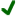 Check mark